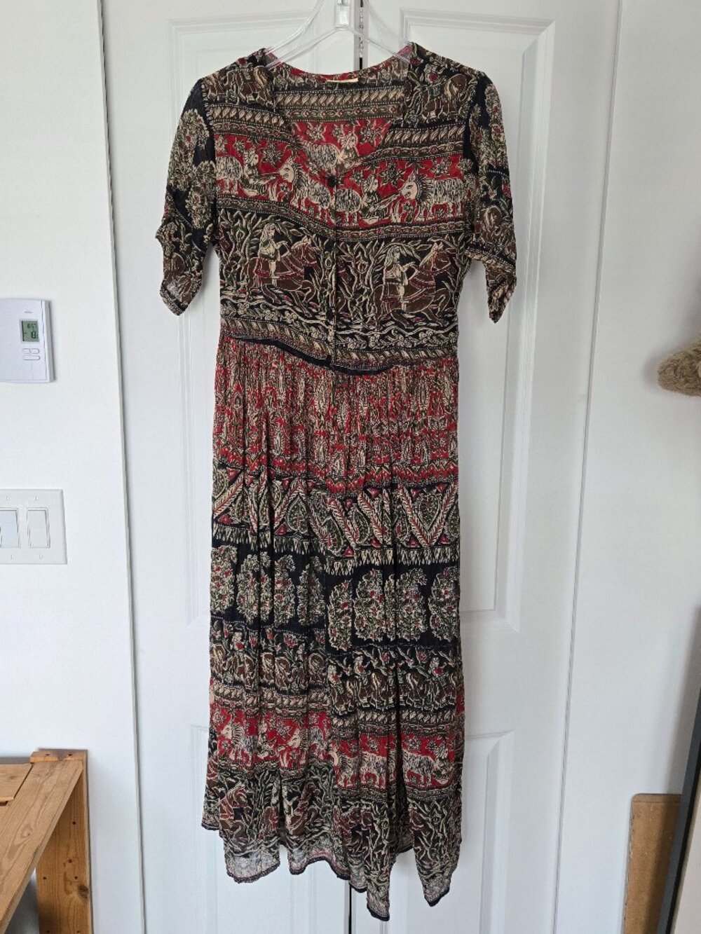 Stunning deadstock Vintage Indian Dress - Size M